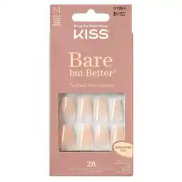 Kruidvat Kiss Bare But Better TruNude Kunstnagels aanbieding