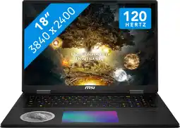 Coolblue MSI Titan 18 HX Dragon Edition Norse Myth A2XWJG-405NL aanbieding