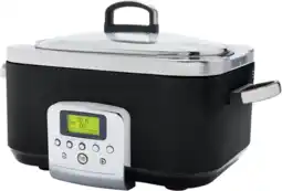 Coolblue GreenPan Elite Slowcooker Zwart 6 Liter aanbieding