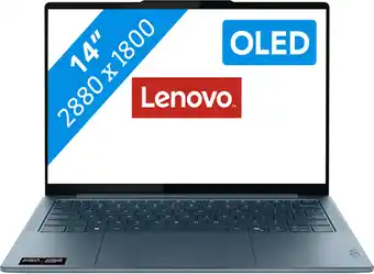 Coolblue Lenovo Yoga Slim 7 OLED Copilot+ PC 14AKP10 83JY006TMH aanbieding