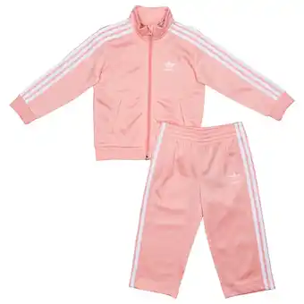 Foot Locker Adidas Firebird Trainingspakken Baby - Roze - Maat 63 - 68 CM - Poly Tricot aanbieding
