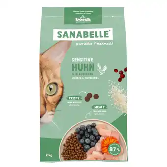 Zooplus Sanabelle Sensitive met Gevogelte Kattenvoer - 2 kg aanbieding
