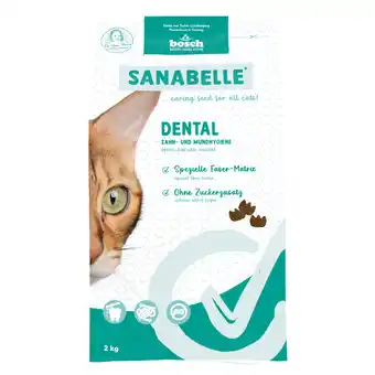 Zooplus Sanabelle Dental Kattenvoer - 2 kg aanbieding