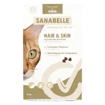 Zooplus Sanabelle Hair & Skin Kattenvoer - 8 kg aanbieding