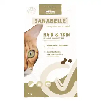 Zooplus Sanabelle Hair & Skin Kattenvoer - 2 kg aanbieding