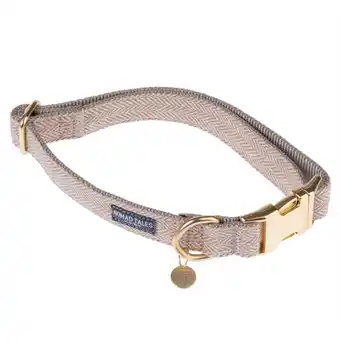 Zooplus Nomad Tales Calma Halsband, sand - Maat M: 34 - 55 cm Halsomvang, B 20 mm aanbieding