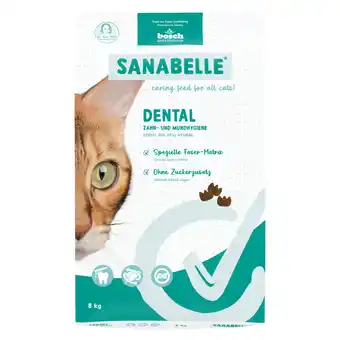 Zooplus Sanabelle Dental Kattenvoer - 8 kg aanbieding