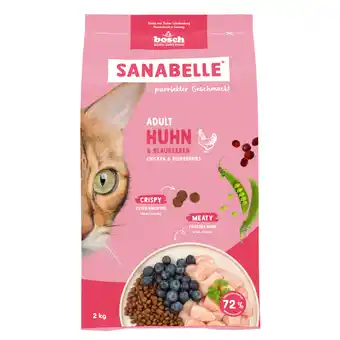 Zooplus Sanabelle Adult met kip Kattenvoer - 2 kg aanbieding