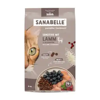 Zooplus Sanabelle Sensitive met Lam Kattenvoer - 8 kg aanbieding