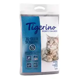 Zooplus 12kg Tigerino Performance XL Grain Sensitive Kattenbakvulling Kat aanbieding