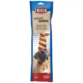 Zooplus Voordeelpakket: 6 stuks Trixie Natural & Gedroogde buffelstaart hondensnacks aanbieding