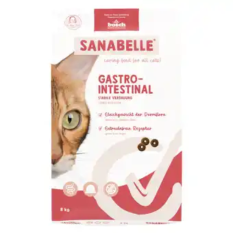 Zooplus 8kg Sanabelle Zorg Maag-Darm-Lever droogvoer voor katten aanbieding