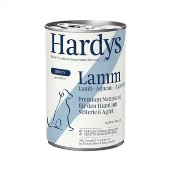 Zooplus 6x400g Hardys Senistive lam natvoer voor honden aanbieding
