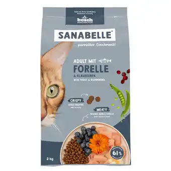 Zooplus Sanabelle Adult met Forel Kattenvoer - 2 kg aanbieding