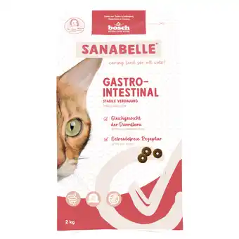Zooplus 2kg Sanabelle Zorg Maag-Darm-Lever droogvoer voor katten aanbieding