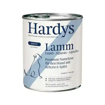 Zooplus 6x800g Hardys Sensitive Lamb natvoer voor honden aanbieding