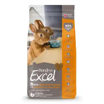 Zooplus 1.75kg Burgess Excel Indoor konijnenvoer voor kleine dieren aanbieding