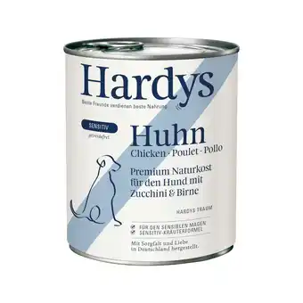 Zooplus 6x800g Hardys Sensitive Kip natvoer voor honden aanbieding