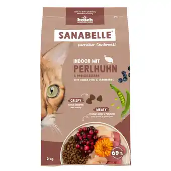 Zooplus Sanabelle Indoor Kattenvoer - 2 kg aanbieding