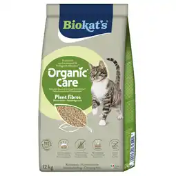 Zooplus 30l (ca. 12kg) Biokat's Organic Care kattenbakvulling van plantaardige vezels aanbieding