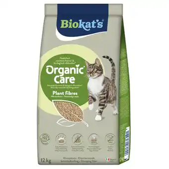 Zooplus 30l (ca. 12kg) Biokat's Organic Care kattenbakvulling van plantaardige vezels aanbieding