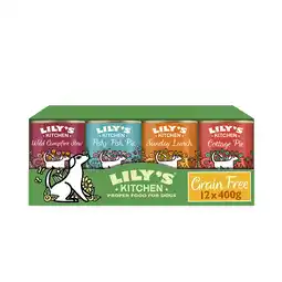 Zooplus 12x400g Lily's Kitchen graanvrij recept voor nat hondenvoer aanbieding