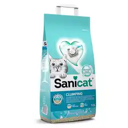 Zooplus 20% Korting! Sanicat Kattenbakvulling 6 L/ 10 L of 20L aanbieding