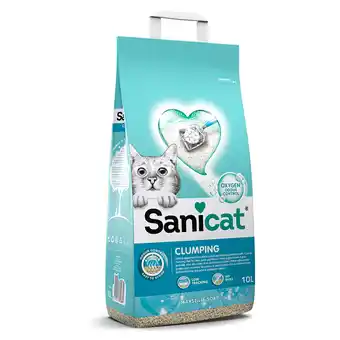 Zooplus 20% Korting! Sanicat Kattenbakvulling 6 L/ 10 L of 20L aanbieding