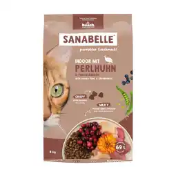 Zooplus Sanabelle Indoor Kattenvoer - 8 kg aanbieding