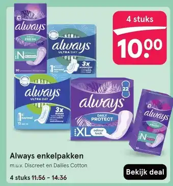 Etos Always enkelpakken aanbieding