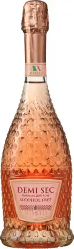 Wijnvoordeel Bosio Demi Sec Sparkling Zero Rosé Alcoholvrij aanbieding
