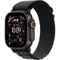 MediaMarkt Apple Watch Ultra 3gps + Cellular- 49mmblack Titanium Case - Black Alpine Loop Small Smartwatch aanbieding