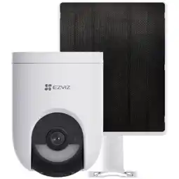 MediaMarkt Ezviz Hb8 Lite 4g Kit – 2k+ Pan-tilt 5w Zonnepaneel Slimme Buitencamera Wit aanbieding