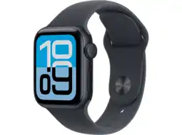 MediaMarkt Apple Watch Se 3gps - 40mmmidnight Aluminium Case Midnight Sport Band M/l Smartwatch aanbieding