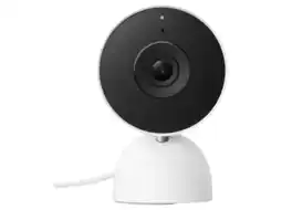 MediaMarkt Google Nest Cam Indoor (wired 3rd Gen) Slimme Binnencamera Wit aanbieding