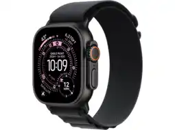 MediaMarkt Apple Watch Ultra 3gps + Cellular- 49mmblack Titanium Case - Black Alpine Loop Medium Smartwatch aanbieding