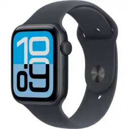 MediaMarkt Apple Watch Se 3gps- 44mmmidnight Aluminium Case - Midnight Sport Band M/l Smartwatch aanbieding