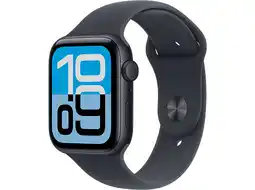 MediaMarkt Apple Watch Se 3gps- 44mmmidnight Aluminium Case - Midnight Sport Band M/l Smartwatch aanbieding