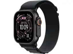 MediaMarkt Apple Watch Ultra 3gps + Cellular- 49mmblack Titanium Case - Black Alpine Loop Large Smartwatch aanbieding