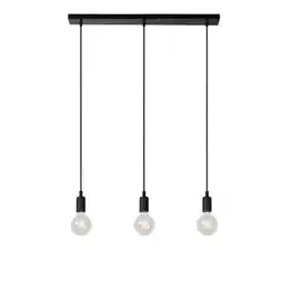 Praxis Lucide hanglamp Fix Multiple zwart 3xE27 aanbieding
