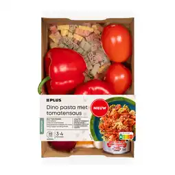 PLUS PLUS Verspakket Dino pasta aanbieding