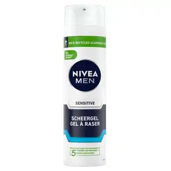 Kruidvat Nivea Men Sensitive Scheergel aanbieding