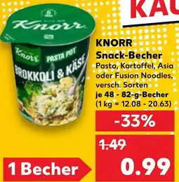 Kaufland DE Knorr Snack-Becher aanbieding