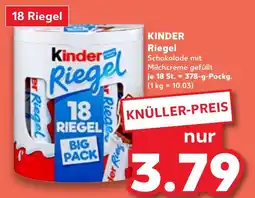 Kaufland DE Kinder Riegel aanbieding