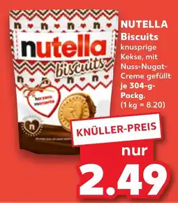 Kaufland DE Nutella Biscuits aanbieding