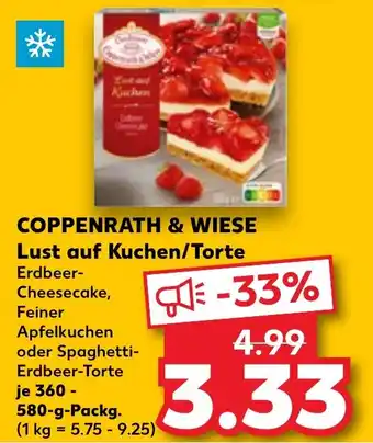 Kaufland DE Coppenrath & wiese Lust auf Kuchen/Torte aanbieding