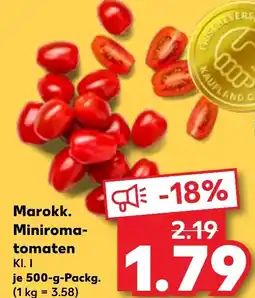 Kaufland DE Marok. Mini Roma-tomaten aanbieding