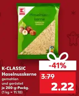 Kaufland DE K-CLASSIC Haselnusskerne aanbieding