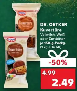 Kaufland DE Dr. Oetker Kuvertüre aanbieding