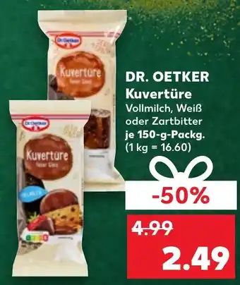 Kaufland DE Dr. Oetker Kuvertüre aanbieding